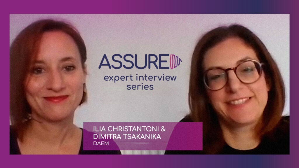 Dimitra Tsakanika and Ilia Christantoni (DAEM) - ASSURED expert interview series