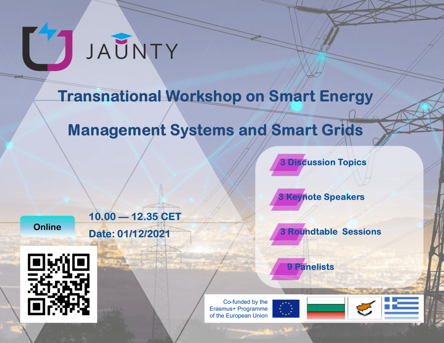 JAUNTY Multiplier Event – Transnational Workshop on SEMS and Smart Grids